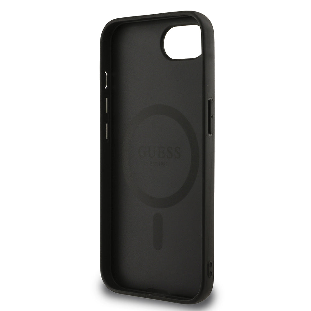 Guess iPhone 16E Orjinal Lisanslı Magsafe Yazı Logolu Peony Kılıf Guess iPhone 16E Orjinal Lisanslı Magsafe Yazı Logolu Peony Kılıf